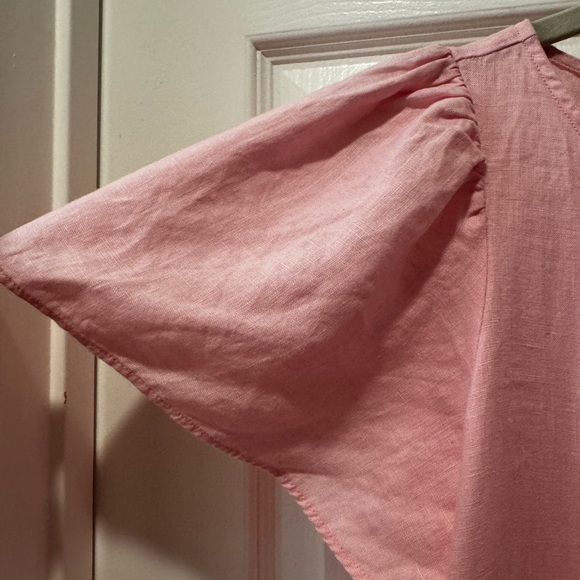 Lilly Pulitzer Jocelyn Short Sleeve Tiered Linen Mini Dress Sz. XS - Picture 8 of 13